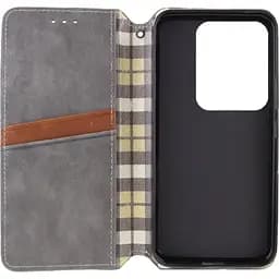 Чохол Rubic Leather Case для Redmi Note 13 4G Grey [122133] - мініатюра 3