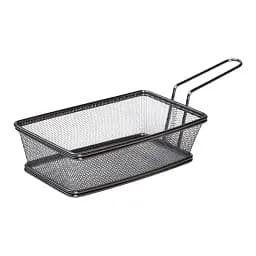 Кошик сервірувальний Zhongjing для фрі та снеків 21x11,5x5,5 см, чорний HP-19-11-B