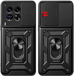Панель BeCover Military для Tecno Camon 30 (CL6) Black (712170) - мініатюра 2