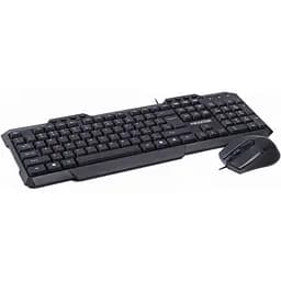 Комплект Maxxter KMS-CM-02-UA USB Black (KMS-CM-02-UA) - мініатюра 2