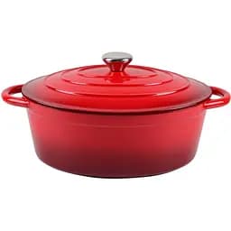 Гусятниця (ростер) чавунна Ringel Essen з кришкою 4.5 л (30х23 см) (RG-2308-30)