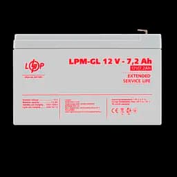 Аккумулятор гелевой LPM-GL 12V - 7.2 Ah