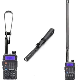 Антена тактична Mirkit UV-18 (144/430 МГц) SMA-J 47 см