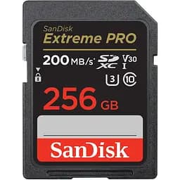 SanDisk SD 256GB C10 UHS-I U3 R200/W140MB/s Extreme Pro V30 (SDSDXXD-256G-GN4IN)