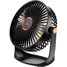 Вентилятор Hoco Cool desktop fan with light DF12 5 speed, Abbient Light, 10h