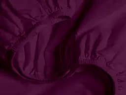 Простирадло Cosas на резинці в дитяче ліжечко 60х120 dark cherry, марсала (Ranfors77_CherryDark_120) - мініатюра 4