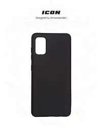 Чехол ArmorStandart ICON для Samsung A41 (A415) Black (ARM56576) - мініатюра 3