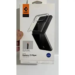 Оригінальний протиударний чохол Spigen Ice Shield Samsung Galaxy Z Flip4 Crystal Clear (ACS05131) - мініатюра 4