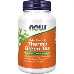 Екстракт зеленого чаю Now Foods Thermo Green Tea 90 капсул