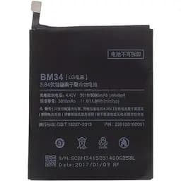 Акумулятор Xiaomi BM34 для Mi Note Pro - AAAA-Class
