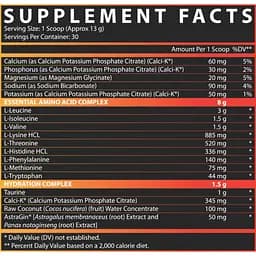 Амінокислота Nutrex Research EAA Hydration 30 таблеток Blood Orange - мініатюра 2