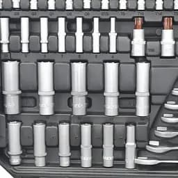 Набір інструментів Haisser 70234 1/2" 3/8" 1/4" 216 предметів - мініатюра 3