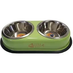 Подвійна миска для собак 4Dog, 0,95 л