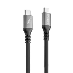 Кабель Proove ReGen Silicone Type-C to Type-C 60W (1M) black (CCRS60002201)