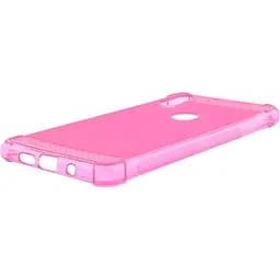Чохол-накладка Toto Shockproof Carbon Brush TPU Case Xiaomi Mix 2S Pink - мініатюра 6