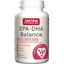 Жирные кислоты Jarrow Formulas EPA-DHA Balance, 120 капсул