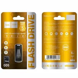 Флеш-накопичувач Hoco UD5 USB 3.0 - 16GB Сірий - мініатюра 3