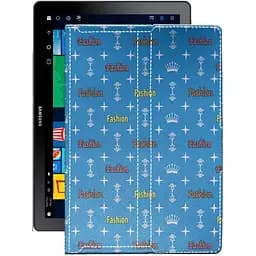 Чехол StatusCASE из экокожи для планшета Samsung Galaxy Book 2 (sm-w737v) Фэшн голубой