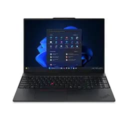 Ноутбук Lenovo ThinkPad E16 Gen 3 21SR0079RI, 16 дюймов 1920 x 1200, Intel 255H 16 C / 26 T, 2, 5 ГГц- 5, 1 ГГц, 24 МБ кэш- памяти, 28 Вт, 16 ГБ DDR5, 1 ТБ SSD, Intel, Windows 11 Pro