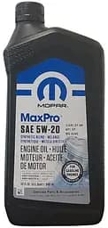 Моторна олива Mopar Maxpro SAE 5W-20 1 л (68518202AA)