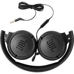 Навушники з мікрофоном JBL T500 Black (JBLT500BLK) - мініатюра 5