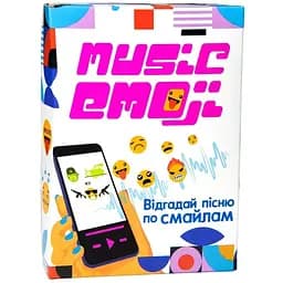 Настольная игра Music Emoji развлекательная (укр)