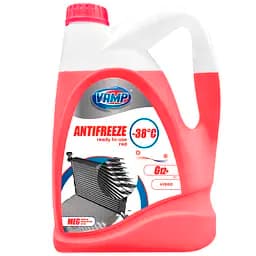 Антифриз Vamp G12+, -38 °C червоний 5 л