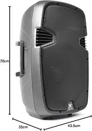 Колонка активна Vonyx SPJ-1500A 15 дюймів 800 ВТ (178.030) - мініатюра 9