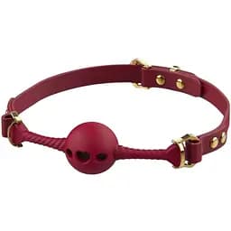 Кляп Upko Breathable Mouth Gag 3.5 см красный