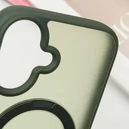 Чохол Ummi Colorful with MagSafe HQ Ring для Apple iPhone 16 (6.1) Green - мініатюра 7