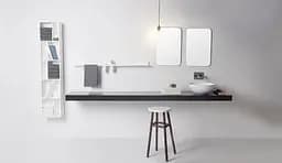 Стільниця кам'яна під умивальник Volle Solid surface 10-40-7503, Коричневий