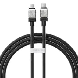 Кабель Baseus CoolPlay Series Fast Charging Cable Type-C to Type-C 100W 1m CAKW000201 Black