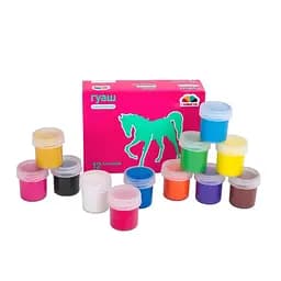 Дитячі гуашеві фарби "Захоплення" 200204, 12 кольорів