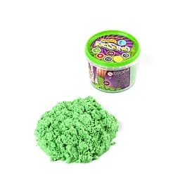 Набор креативного творчества "Кинетический песок "KidSand" KS-01-06, 400 гр Зеленый