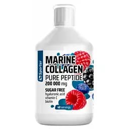 Препарат для суглобів і зв'язок Sporter Marine Collagen, 500 мл - Ягоди