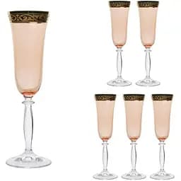 Набор бокалов для шампанского Lora Санни 190 мл 6 шт. NGC26SETCHAMP