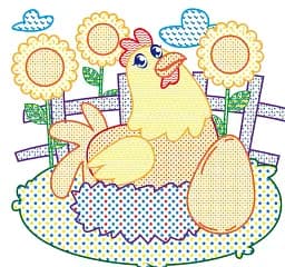 Водяні розмальовки з кольоровим контуром. Свійські тварини - мініатюра 2
