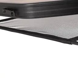Складний стіл Bo-Camp Woodbine Oval 150x80 cm Black/Wood look (1404230), Коричневий - мініатюра 10