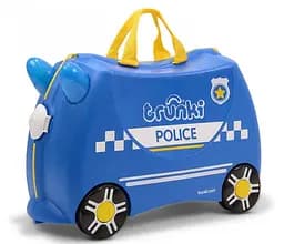 Дитяча валіза для подорожей Trunki Percy Police Car (0323-GB01-UKV) - мініатюра 3