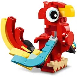 Конструктор LEGO Creator Червоний Дракон 149 деталі (31145) - мініатюра 3