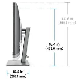 Монітор TFT 31.5" BenQ RD320U, 4K, IPS, 2хHDMI, DP, USB- C, USB-hub, HAS, Pivot, кол., сірий (9H.LMSLA.TBE) - мініатюра 5