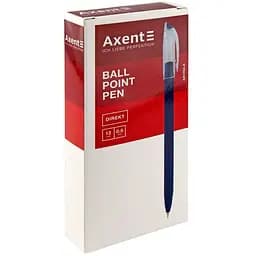 Набор шариковых ручек Axent Direkt черный 12 шт. (AB1002-01-A)