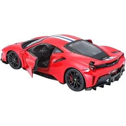 Автомодель Bburago Ferrari 488 Pista 1:24 Red (18-26026) [119066] - мініатюра 3