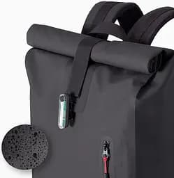 Рюкзак A-lab Milanol 20L водонепроникний Чорний - мініатюра 5