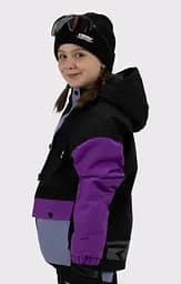 Куртка дитяча Rehall Stussy Junior 2026 176 Чорний-Фіолетовий - мініатюра 3
