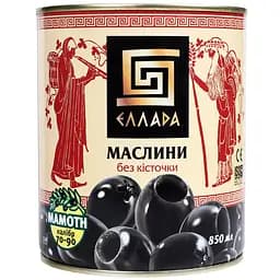 Маслины Ellada Mamoth без косточки 850 мл (922038)