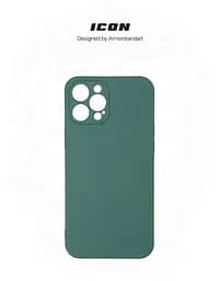Чехол ArmorStandart ICON для Apple iPhone 12 Pro Max с крышкой камеры, сосново-зеленый (ARM57507) - мініатюра 3