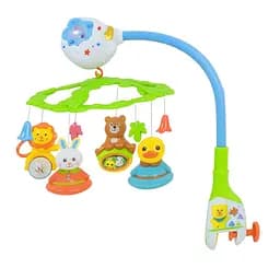 Мобіль на ліжечко 6568 ABC-1 музика, підсвітка, 5 режимів різнокольоровий