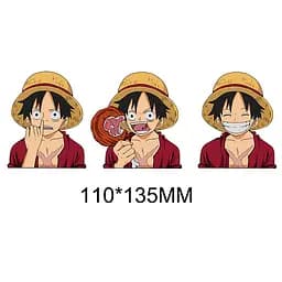 Голографічна наклейка Ван Піс Луффі One Piece Luffy