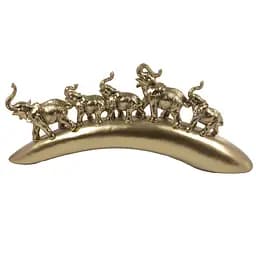 Фігурка декоративна Lefard 5 слонів 42.1х6.5х18.3 см (919-411)